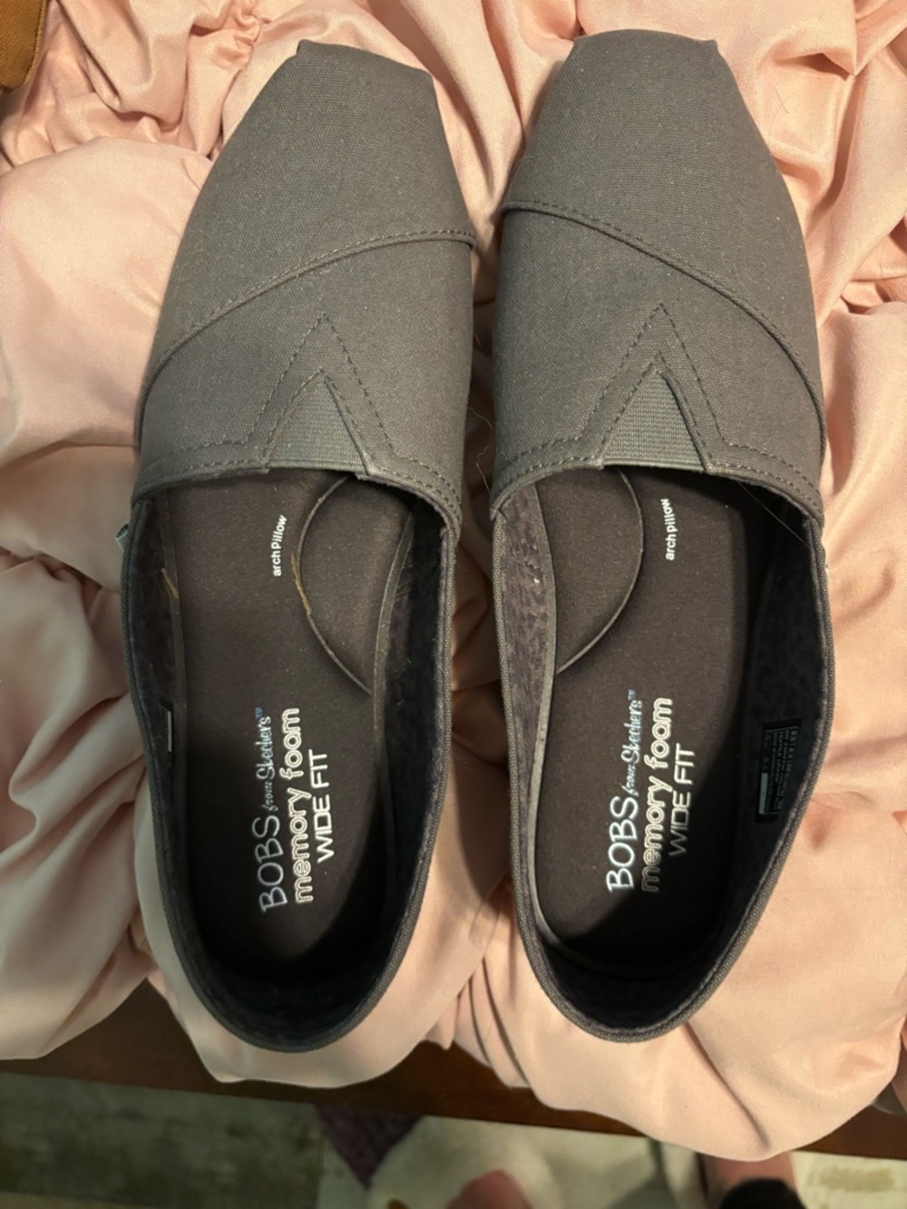 BOBS from Skechers Women's Moccasins in Gray
